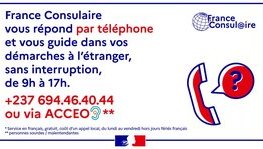 France Consulaire vous répond au (+237) 694.46.40.44